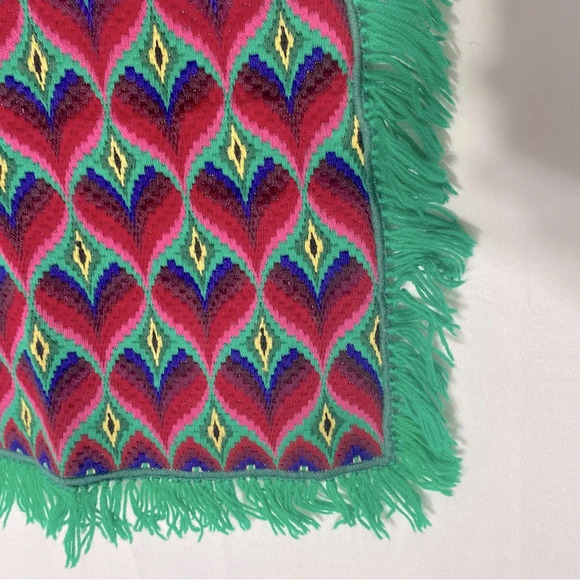 Vintage Handmade Woven Tapestry Art Decor - Picture 11 of 13